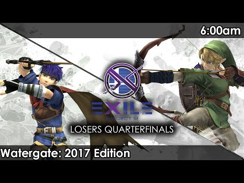 Project M: Watergate: 2017 Edition (Ike) V 6:00am (Link) - Exile 89 Tournament SSBPM