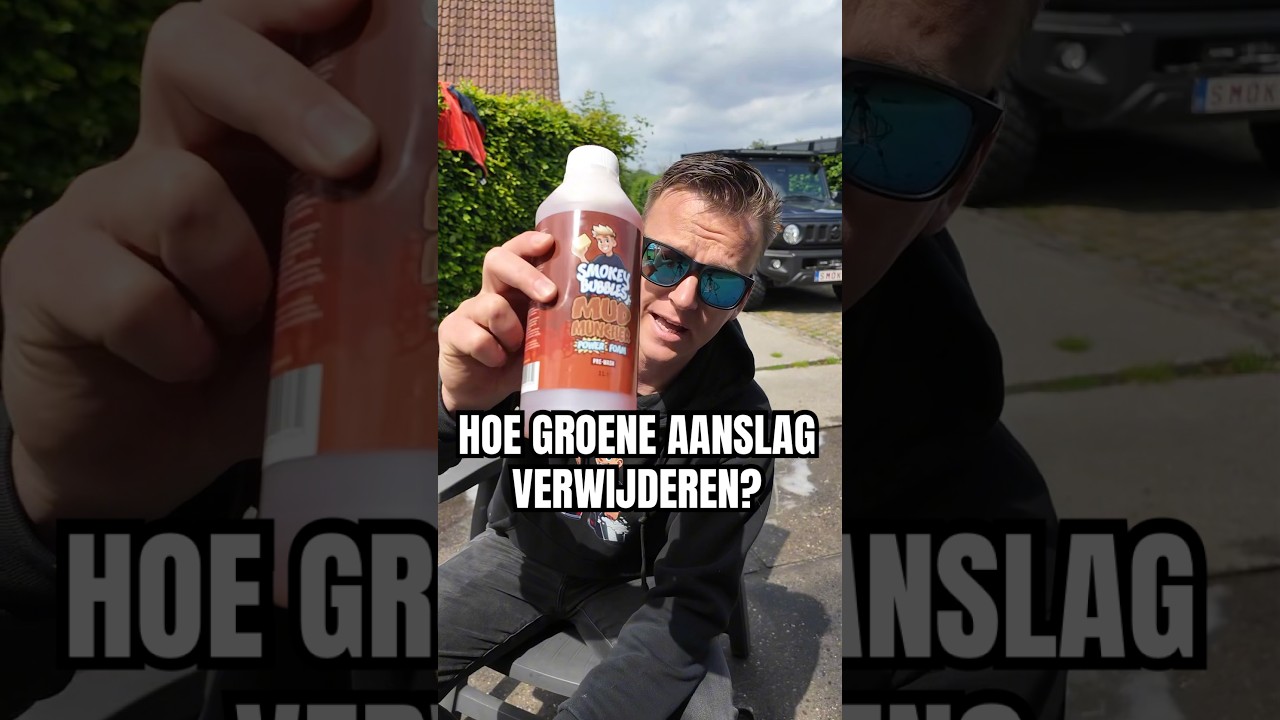 Hoe groene aanslag verwijderen?