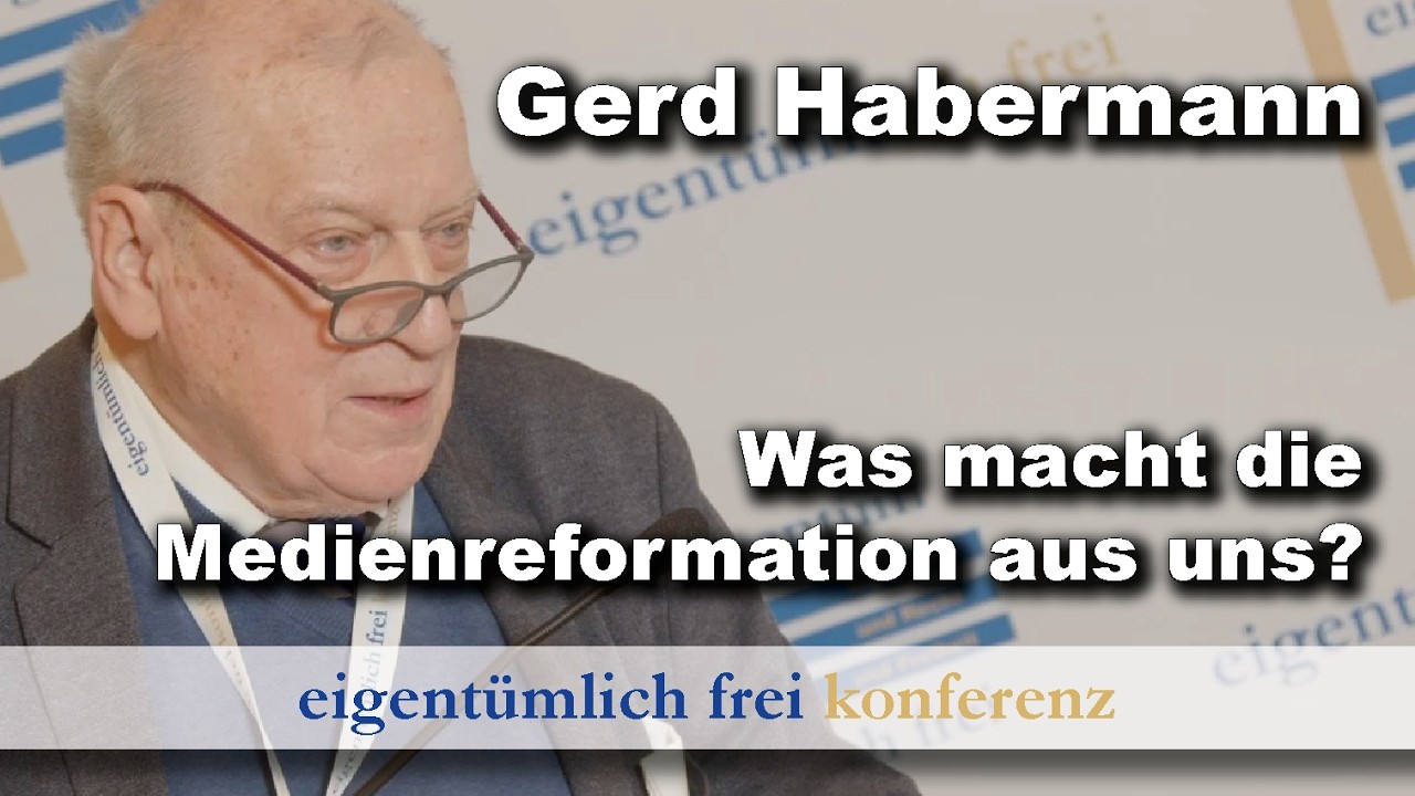 Gerd Habermann | Was macht die Medienreformation aus uns? Einige kulturkritische Anmerkungen (ef)