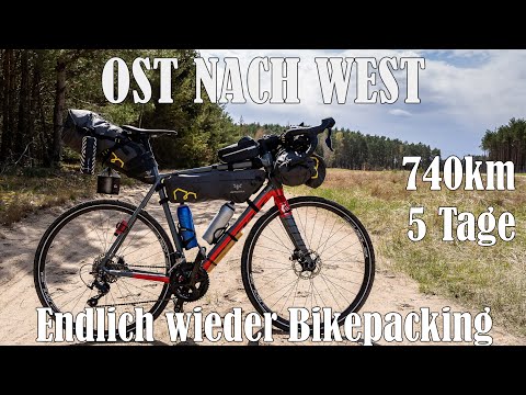 Bikepacking OST nach WEST  || 740KM Gravel in fünf Tagen