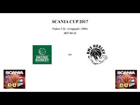 Skuru Basket (P01) mot BMS Herlev (Denmark) - 2017-04-14