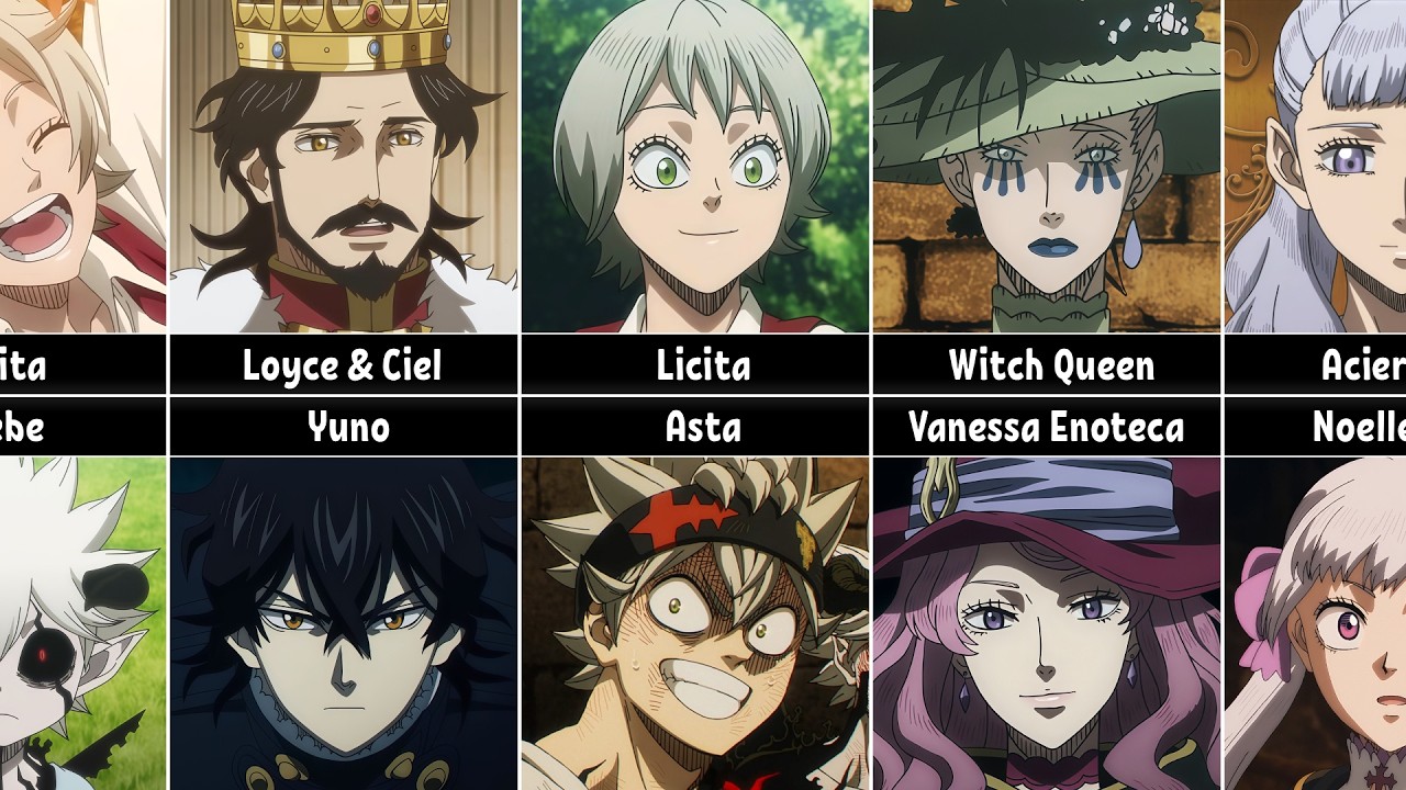 Parents of Black Clover Characters