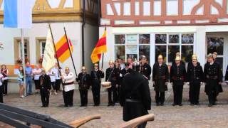 preview picture of video 'Historische Übung der FFW Eppingen auf dem Stadtfest Möckmühl'