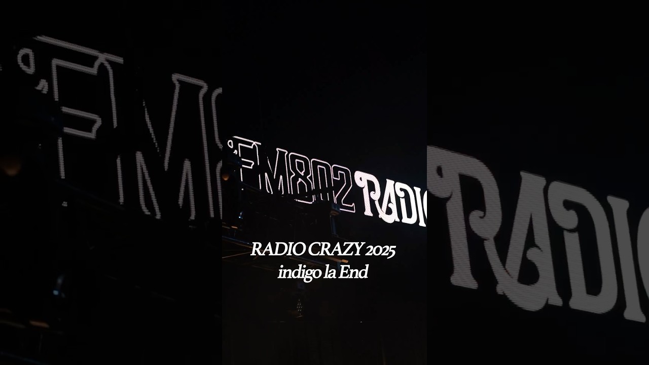 #indigolaend FM802 RADIO CRAZY 2025 ありがとうございました！