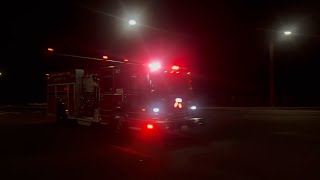 Benton County Fire District #4 Engine 1412 Responding to a Natural Cover Fire