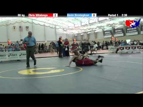 Chris Villalonga vs. Kevin Birmingham at 2013 ASICS University Nationals - FS