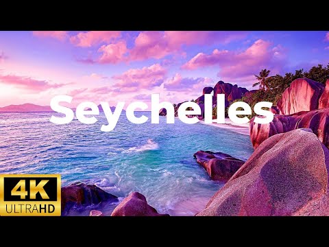 Flying Over Seychelles 4k Scenic Relaxation nature sounds | drone view ultra hd cinematic video