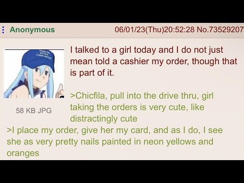 Anon Flirts with Chick-fil-A Cashier | 4Chan Greentext Stories