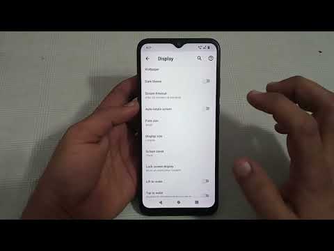 how to change font size in Motorola g30, Motorola g30 font size setting