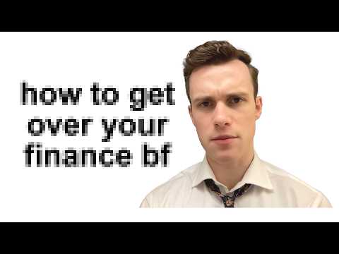 what to do if a guy in finance dumps you