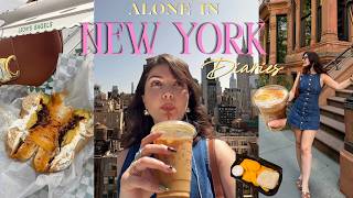 a day alone in New York City 🌆🥯 | what i eat, shopping, sephora & exploring NYC