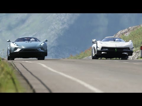 Koenigsegg Jesko vs Koenigsegg Regera at Highlands