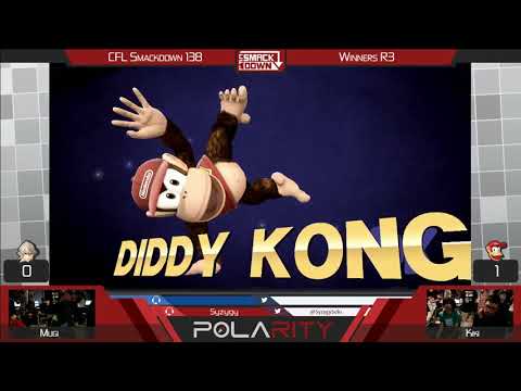 CFL Smackdown 138 WiiU - Mugi (Corrin) vs Kiki (Diddy Kong) - Winners Quarters