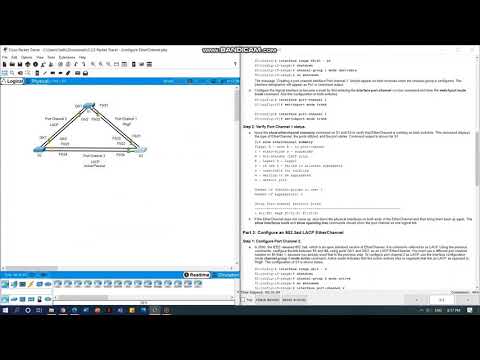 ITT532 | Lab Assignment - 5.2.2 Packet Tracer - Configure EtherChannel