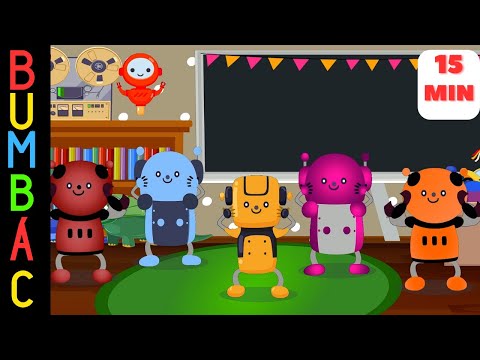 Hlava, ramená, kolená, palce – MIX slovenských pesničiek pre deti | BUM BÁC Kids