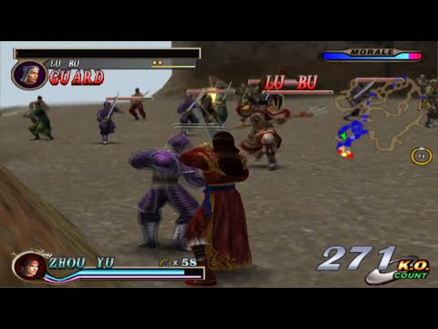Dynasty Warriors 2 - Zhou Yu - Story Mode - HD - 60 FPS - Part 1