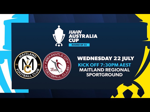 Maitland v Fremantle | Hahn Australia Cup Round of 32
