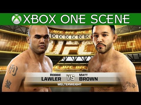 Matt Brown vs Robbie Lawler - Full Fight - EA Sports UFC 2014