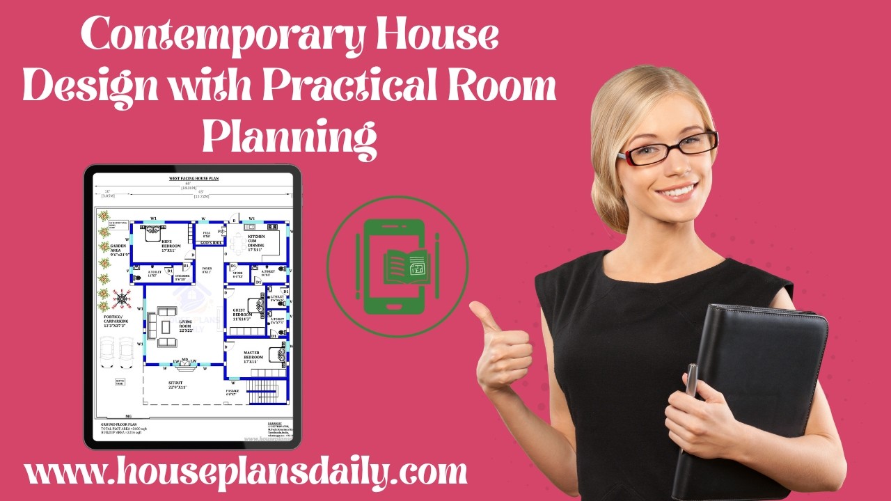 Contemporary House Design with Practical Room Planning