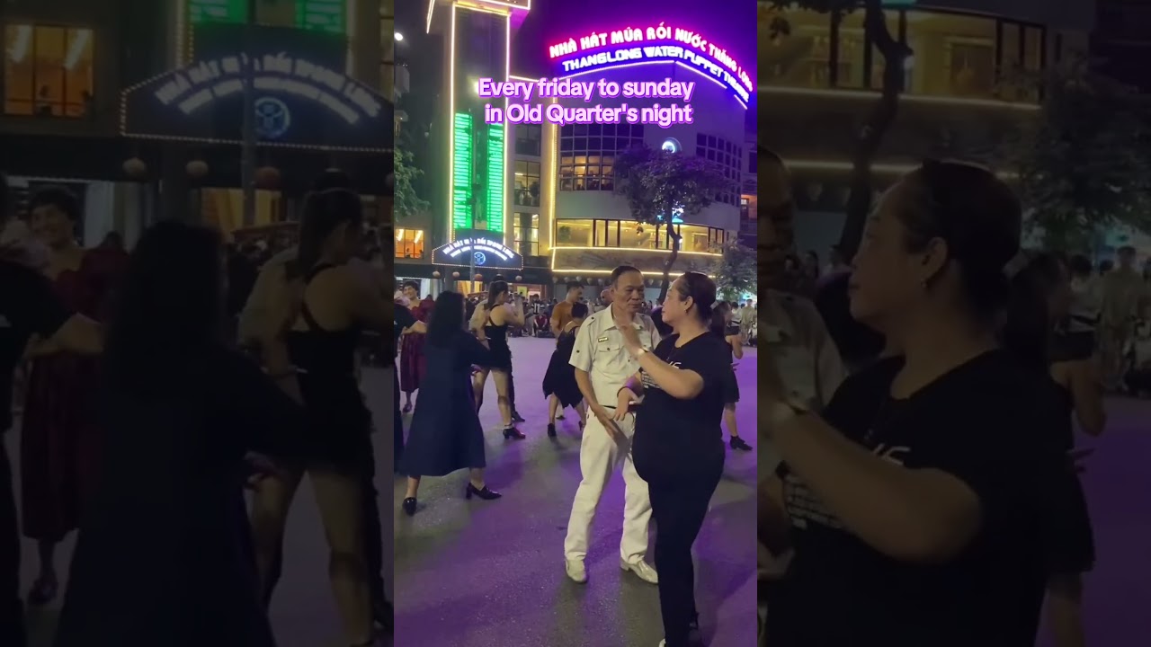 #hanoi #vietnam #oldquarter #night #classic #dance#nightmark…