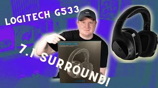Video thumbnail for Logitech G533 Headset review - A Solid Headset if you can get it at the right price! W/Mic Test by Boba's Life