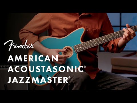 Fender American Acoustasonic® Jazzmaster® image 7