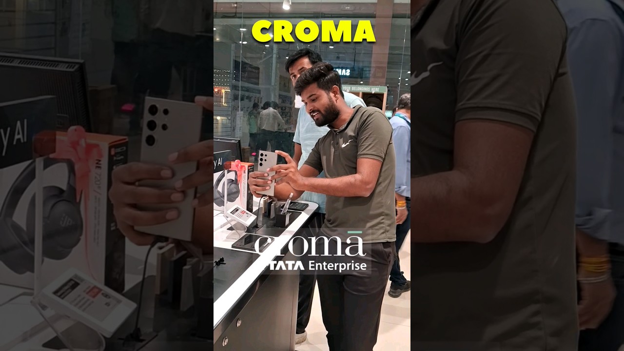 CROMA STORE EXPOSSED 😡 #CROMA #ashortaday #adayinmylife #apple #iphone #minivlog #shorts