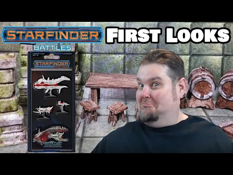 Starfinder Battles Miniatures First Look --- Corpse Fleet Set #1