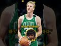 Pistol Pete Maravich said Larry Bird was "the very best" despite NBA coaches doubting him