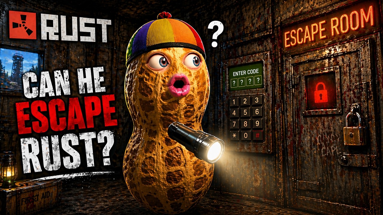 Peanut Found An Escape Room In rust