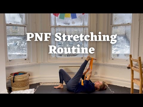 20 min PNF Stretching Routine | Lower Body Flexibility | Contract - Relax Method