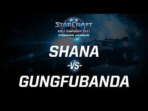 StarCraft 2 - Shana vs. GunGFuBanDa (TvP) - WCS Premier League Ro32 - Group E
