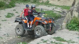preview picture of video 'ATV 300 Stels in  mountains Chokh'
