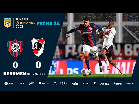 #TorneoBinance 2023 | Fecha 24 | resumen de San Lorenzo - River