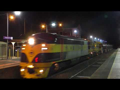 First SSR Broad Gauge Grain Train - 8th Nov 2017