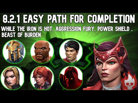 ACT 8.2.1 EASY PATH FOR COMPLETION | SCARLET WITCH SIGIL BOSS | GUIDE AND WALKAROUND