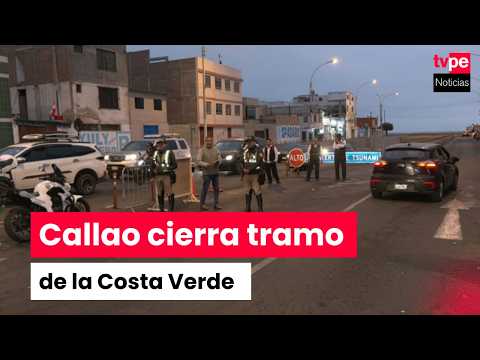 Callao: cierran vías en la Costa Verde por Desfile Cívico Escolar este martes