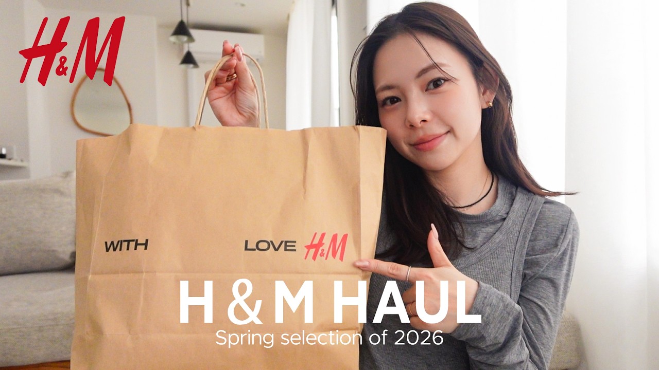 【H&M購入品】この春ヘビロテ！おすすめ春服アイテム9選👗 骨格ストレート/低身長/イエベ秋