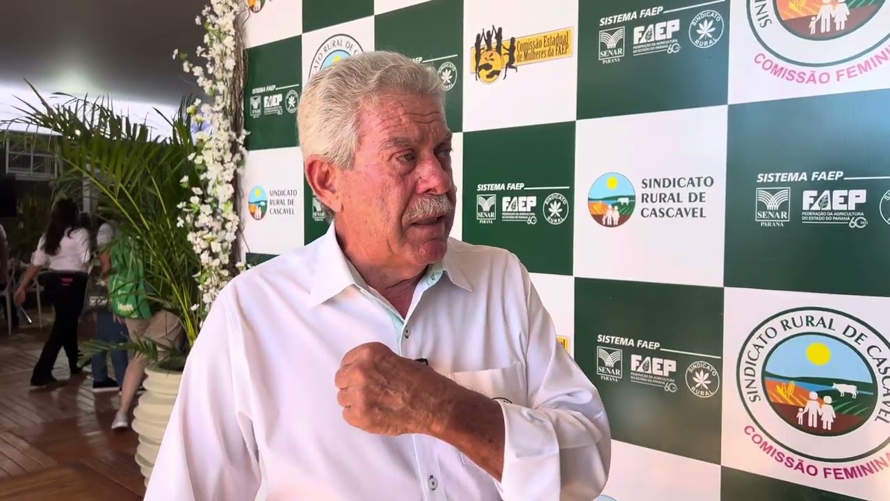 GAZETA DO PARANÁ, NO SHOW RURAL – ENTREVISTA PAULO ORSO, PRESIDENTE DO SINDICATO RURAL DE CASCAVEL