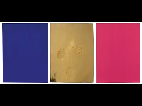 Yves Klein- Monochrome und Feuer