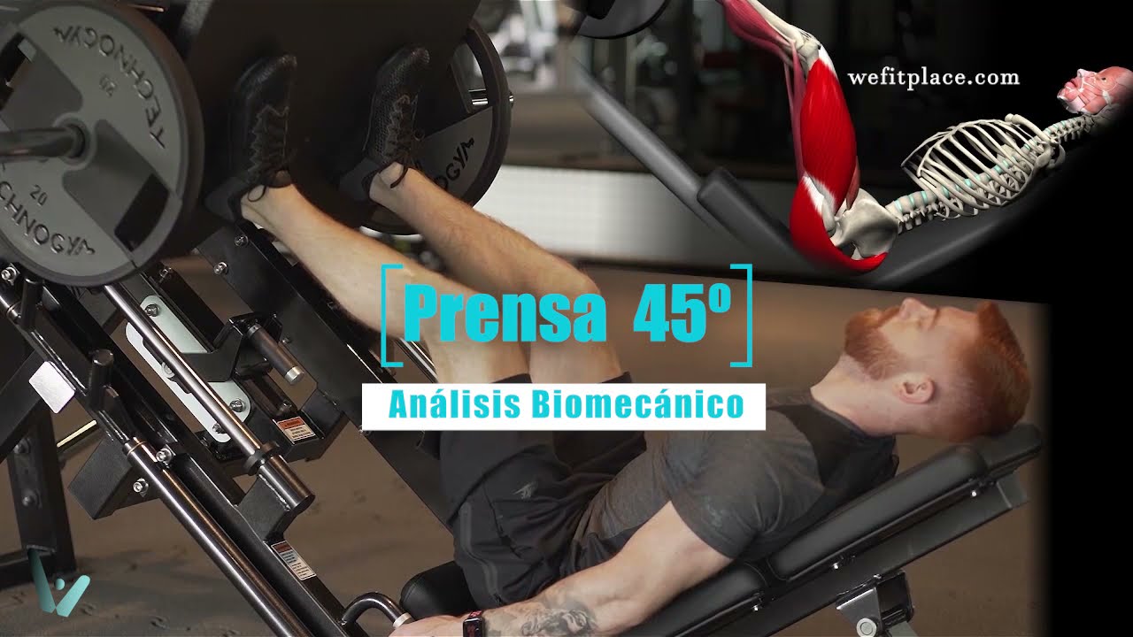 Watch ANÁLISIS BIOMECÁNICO EN 1 MINUTO - PRENSA 45º - Pierna - Fitness - Aprendiendo gym Now ANÁLISIS BIOMECÁNICO EN 1 MINUTO - PRENSA 45º - Pierna - Fitness - Aprendiendo gym