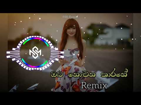 Oba Noena Karane - ඔබ නොඑන කාරණේ | Remix | @DUEDITS-u9l