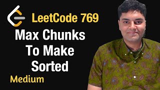 YouTube video 'Max Chunks To Make Sorted - Leetcode 769 - Python'