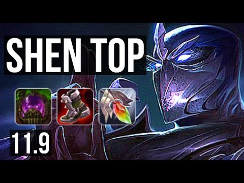 SHEN vs XIN ZHAO (TOP) (DEFEAT) | Rank 4 Shen, 8/3/18, 300+ games | EUW Challenger | v11.9