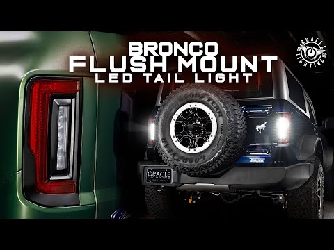 2021-2025 Ford Bronco Flush Style LED Tail Lights from ORACLE Lighting- DIY Installation Guide