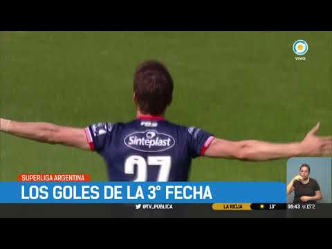Superliga: Los goles de la tercera fecha | #TPANoticias