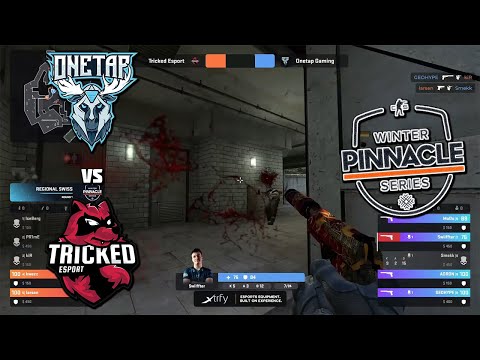 FIRST GAME! | OneTap vs Tricked | Pinnacle Winter Series 1 Regionals - HiGHLiGHTS | CSGO