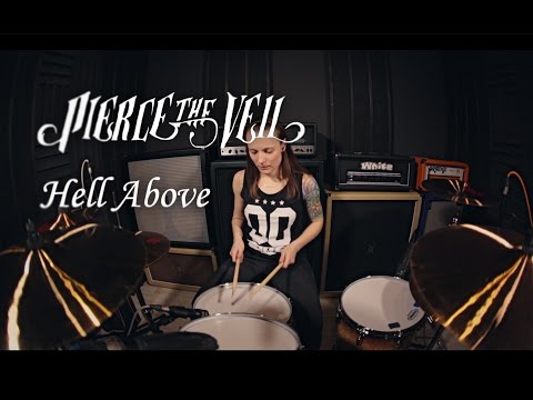 Pierce the Veil - Hell Above (drum cover by Vicky Fates)
