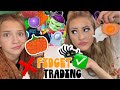 FIDGET TRADING HALLOWEEN EDITION 👻🧡 *WHO GOT SCAMMED?* 😤