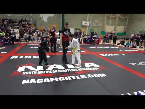 Henri Rahin - NAGA UK 2019 - Gi Final match - Henri wins a NAGA belt!